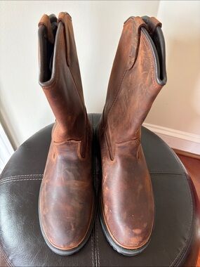 Red Wing 1172 Men's Brown Leather Pull-On Work Boots 10 EE